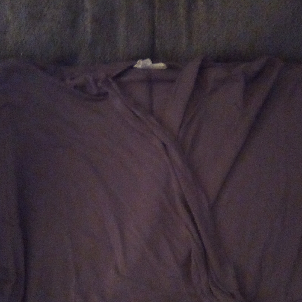 Elegant Short Sleeve Top in Rich Purple